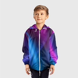 Ветровка с капюшоном детская Multicoloured, цвет: 3D-белый — фото 2