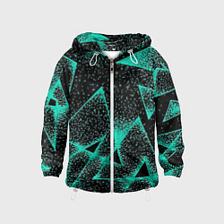 Детская ветровка The triangle is light blue