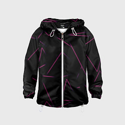 Детская ветровка Color pink line