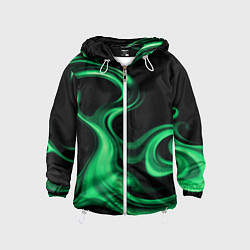 Детская ветровка Color green smoke