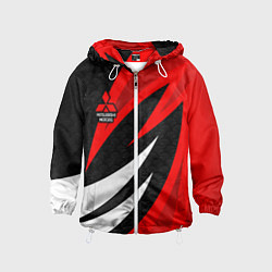 Детская ветровка Митсубиси - красный спорт