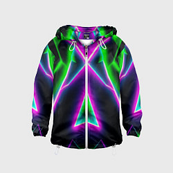 Ветровка с капюшоном детская Multicolored colorful color, цвет: 3D-белый