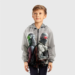 Ветровка с капюшоном детская Splinter Cell: Conviction, цвет: 3D-черный — фото 2