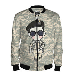 Мужской бомбер Song Joong Ki: Camo