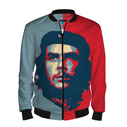 Бомбер мужской Che Guevara, цвет: 3D-черный