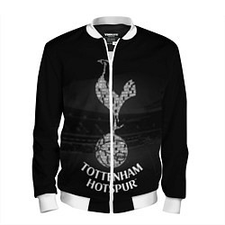 Бомбер мужской Tottenham Hotspur, цвет: 3D-белый