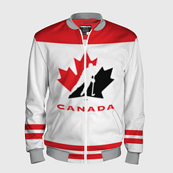 Бомбер мужской Canada Team, цвет: 3D-меланж