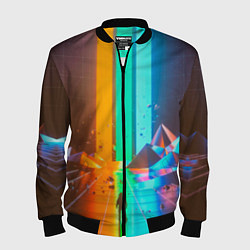 Бомбер мужской Imagine Dragons: Believer, цвет: 3D-черный