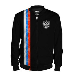 Мужской бомбер Russia - Black collection 2023