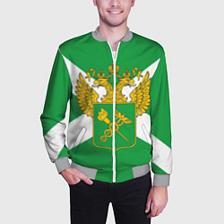 Бомбер мужской Таможня, цвет: 3D-меланж — фото 2