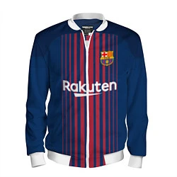 Бомбер мужской Barcelona FC: Neymar Home 17/18, цвет: 3D-белый