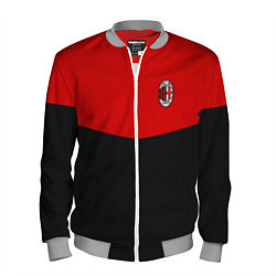 Бомбер мужской АC Milan: R&B Sport, цвет: 3D-меланж