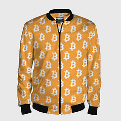 Мужской бомбер BTC Pattern