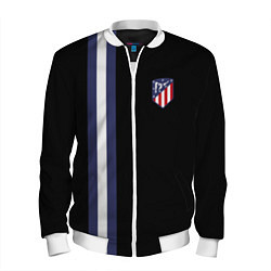 Бомбер мужской FC Atletico Madrid: Blue Line, цвет: 3D-белый