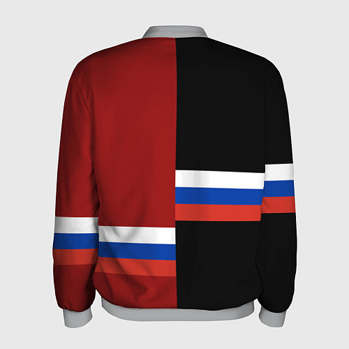 Мужской бомбер Volgograd, Russia / 3D-Меланж – фото 2