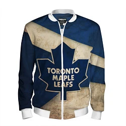 Бомбер мужской HC Toronto: Old Style, цвет: 3D-белый
