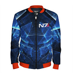 Мужской бомбер Mass Effect: Blue Armor N7