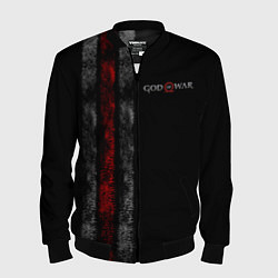 Бомбер мужской God of War: Black Style, цвет: 3D-черный