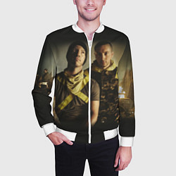 Бомбер мужской 21 Pilots Boys, цвет: 3D-белый — фото 2