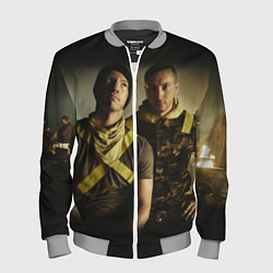 Бомбер мужской 21 Pilots Boys, цвет: 3D-меланж