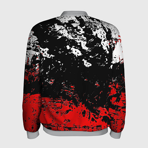 Мужской бомбер Брызги красок / 3D-Меланж – фото 2