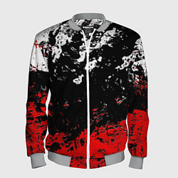 Бомбер мужской Брызги красок, цвет: 3D-меланж