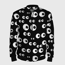 Мужской бомбер Глазастый