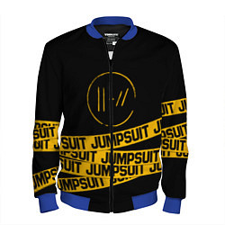 Бомбер мужской Twenty One Pilots: Jumpsuit, цвет: 3D-синий
