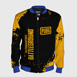 Бомбер мужской PUBG: Black Fashion, цвет: 3D-синий