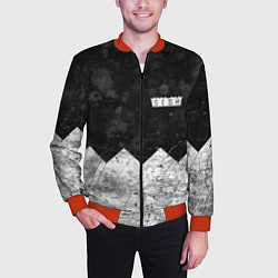 Бомбер мужской BONES: SESH Team, цвет: 3D-красный — фото 2