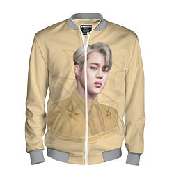 Бомбер мужской Park Jimin, цвет: 3D-меланж