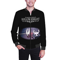 Бомбер мужской Hollow Knight, цвет: 3D-черный — фото 2