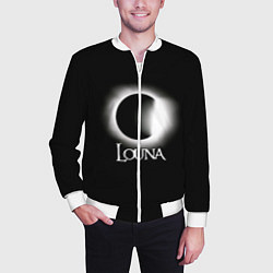 Бомбер мужской Louna, цвет: 3D-белый — фото 2