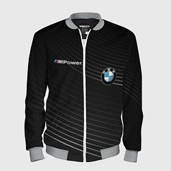 Бомбер мужской BMW, цвет: 3D-меланж