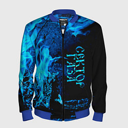 Бомбер мужской Сектор Газа, цвет: 3D-синий