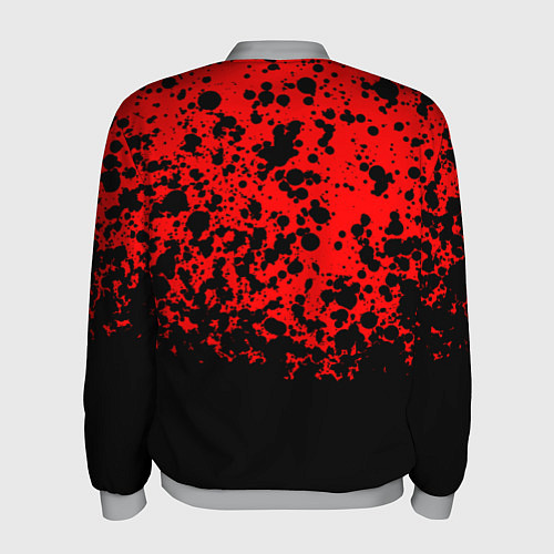 Мужской бомбер OVERLORD / 3D-Меланж – фото 2