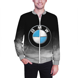 Бомбер мужской BMW, цвет: 3D-меланж — фото 2