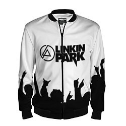 Бомбер мужской LINKIN PARK, цвет: 3D-черный