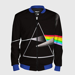 Бомбер мужской PINK FLOYD, цвет: 3D-синий