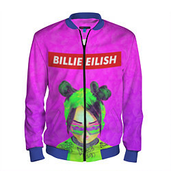 Бомбер мужской Billie Eilish, цвет: 3D-синий