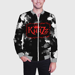 Бомбер мужской Князь Анархия спина, цвет: 3D-меланж — фото 2