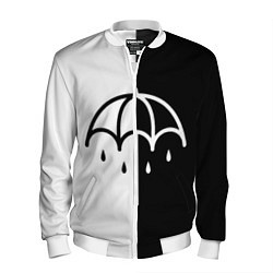 Бомбер мужской BRING ME THE HORIZON, цвет: 3D-белый