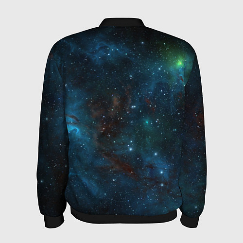 Мужской бомбер NASA / 3D-Черный – фото 2