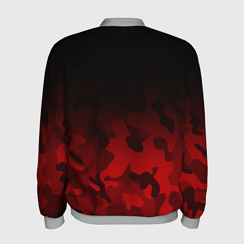 Мужской бомбер CHICAGO BULLS / 3D-Меланж – фото 2