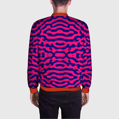 Мужской бомбер No name / 3D-Красный – фото 4