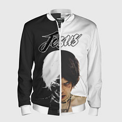 Бомбер мужской Dzhizus, цвет: 3D-белый