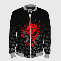 Бомбер мужской CYBERPUNK 2077 KEANU REEVES, цвет: 3D-меланж