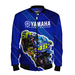 Бомбер мужской Valentino Rossi, цвет: 3D-черный