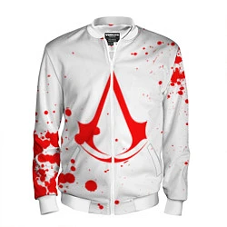 Бомбер мужской Assassin’s Creed, цвет: 3D-белый