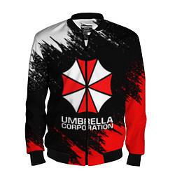 Бомбер мужской UMBRELLA CORP, цвет: 3D-черный